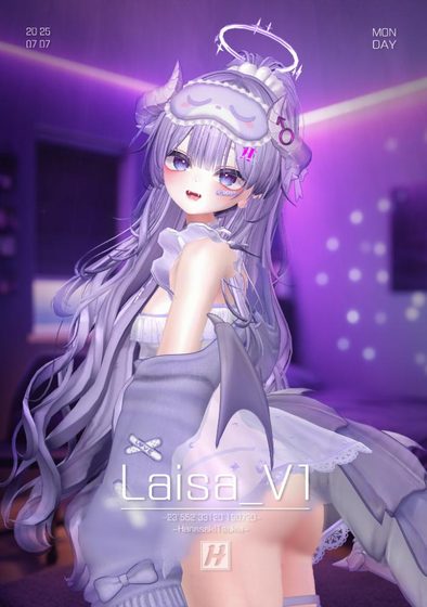 ★VRChat成品模★Laisa_V1_南梁模 FT模 凸起注意！！！！