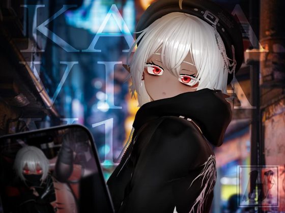 「VRChat成品模」Karavila_V1_黑/白精灵南梁模 FT模 凸起注意！！！！