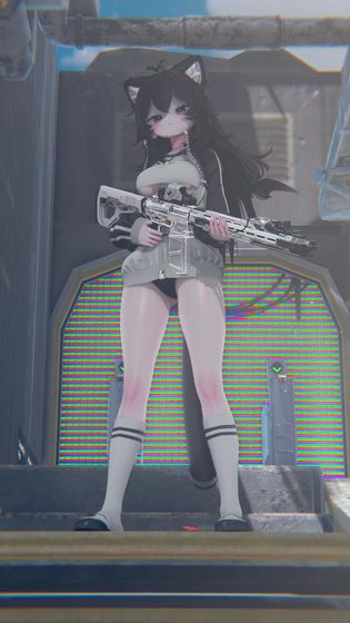 --vrchat成品模--酷酷的巧克力AC_inako1.0