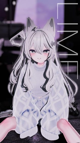 『vrchat成品模』--酷酷有点可爱的Lime  AC_Lina1.0